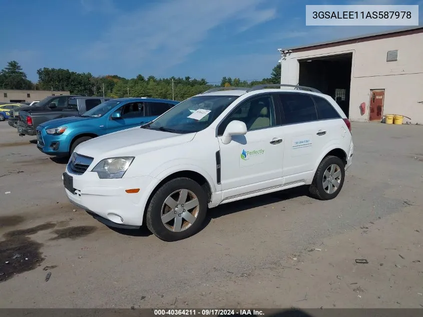 3GSALEE11AS587978 2010 Saturn Vue Xr