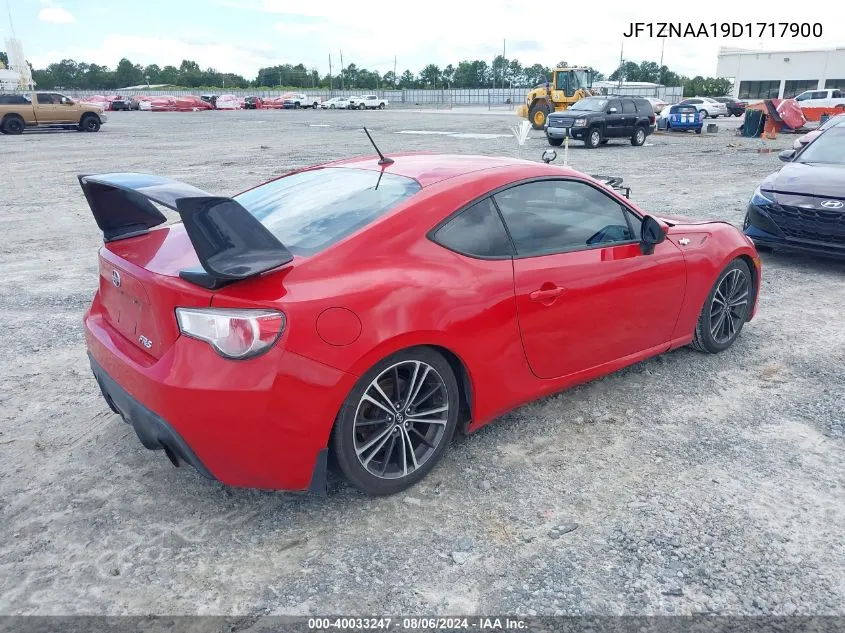 2013 Scion Fr-S VIN: JF1ZNAA19D1717900 Lot: 40033247