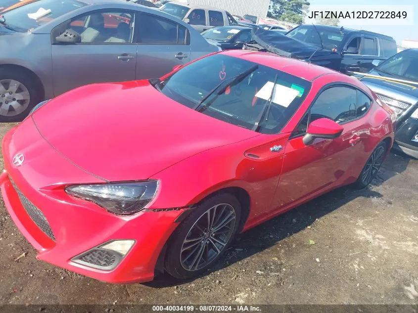 JF1ZNAA12D2722849 2013 Scion Fr-S