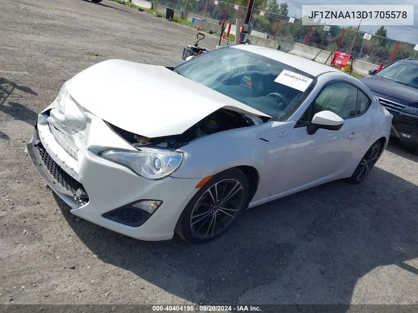 2013 Scion Fr-S VIN: JF1ZNAA13D1705578 Lot: 40404195