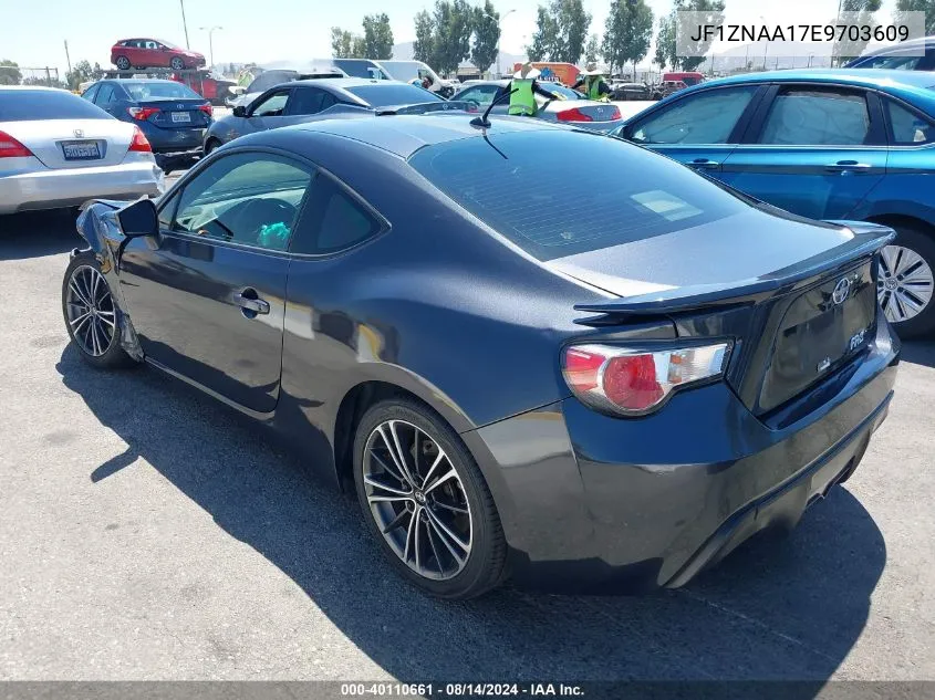 2014 Scion Fr-S VIN: JF1ZNAA17E9703609 Lot: 40110661