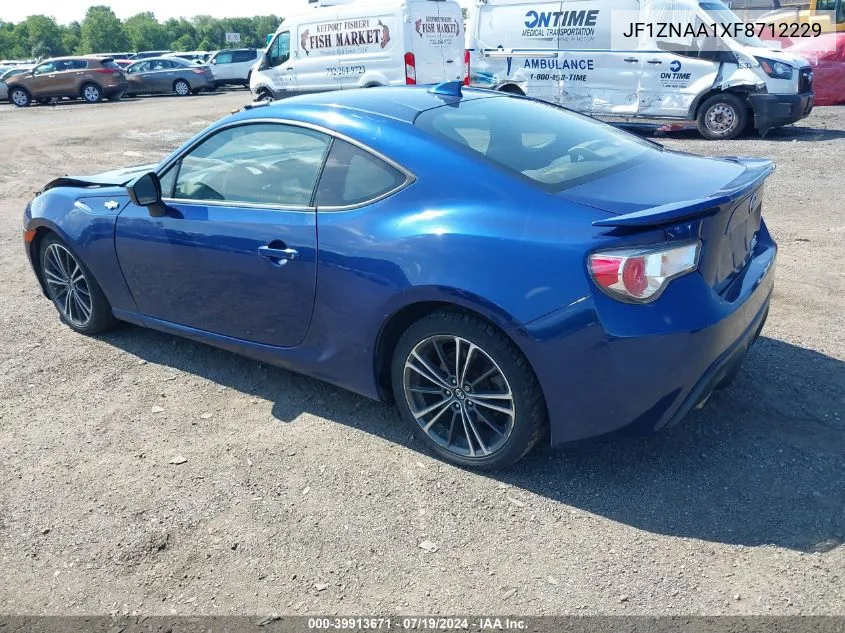 2015 Scion Fr-S VIN: JF1ZNAA1XF8712229 Lot: 39913671