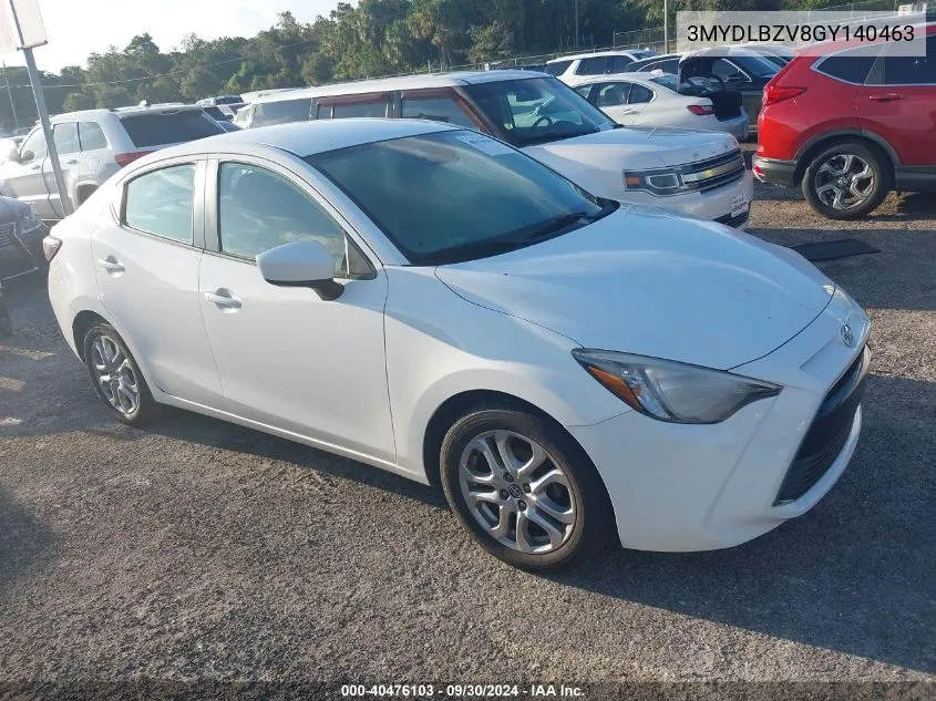 3MYDLBZV8GY140463 2016 Scion Ia