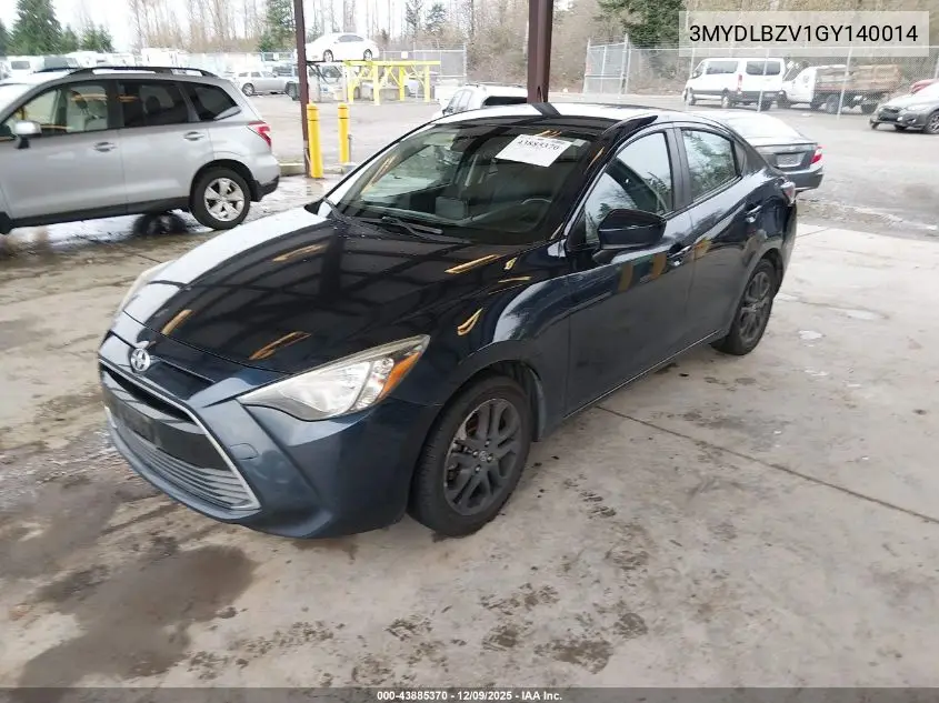 3MYDLBZV1GY140014 2016 Scion Ia