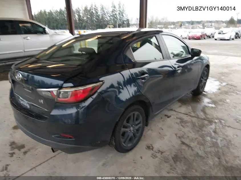 3MYDLBZV1GY140014 2016 Scion Ia