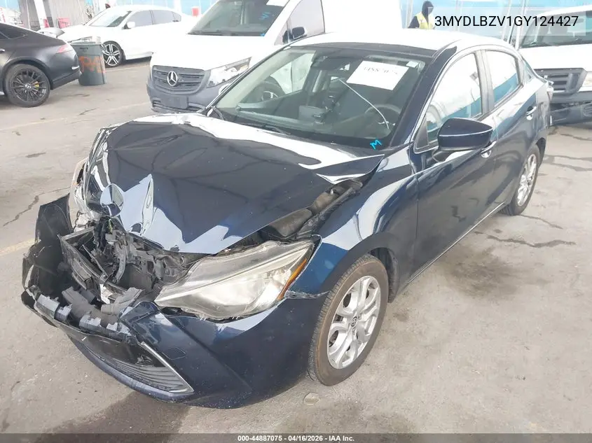 2016 Scion Ia VIN: 3MYDLBZV1GY124427 Lot: 44887075