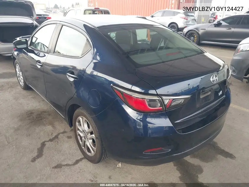 2016 Scion Ia VIN: 3MYDLBZV1GY124427 Lot: 44887075