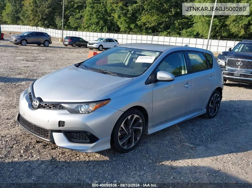 JTNKARJE4GJ500280 2016 Scion Im