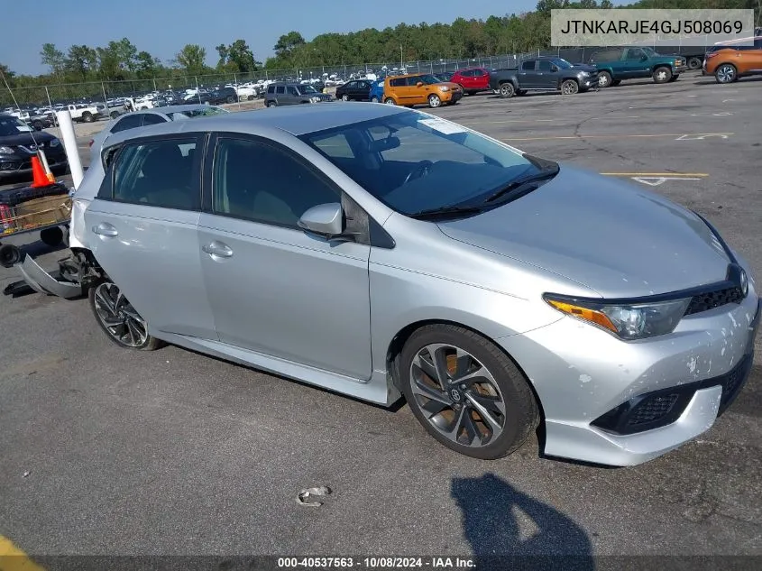 2016 Scion Im VIN: JTNKARJE4GJ508069 Lot: 40537563