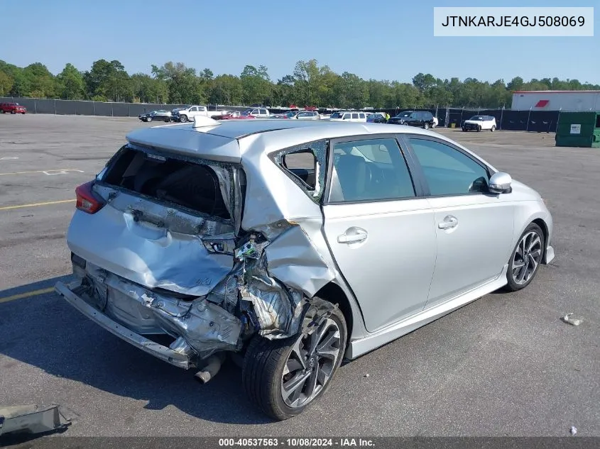 JTNKARJE4GJ508069 2016 Scion Im