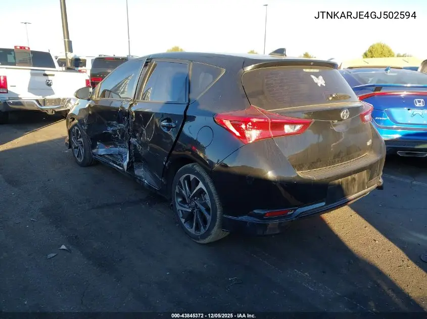 JTNKARJE4GJ502594 2016 Scion Im