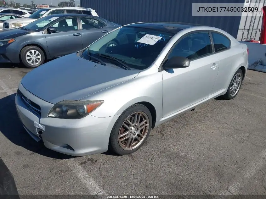 JTKDE177450032509 2005 Scion Tc