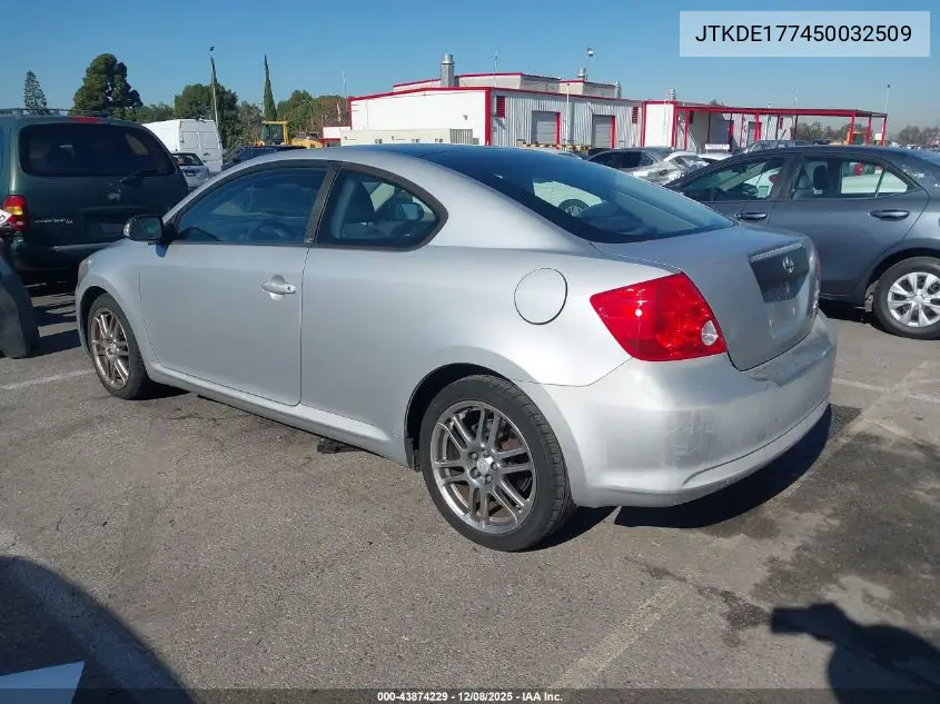 JTKDE177450032509 2005 Scion Tc