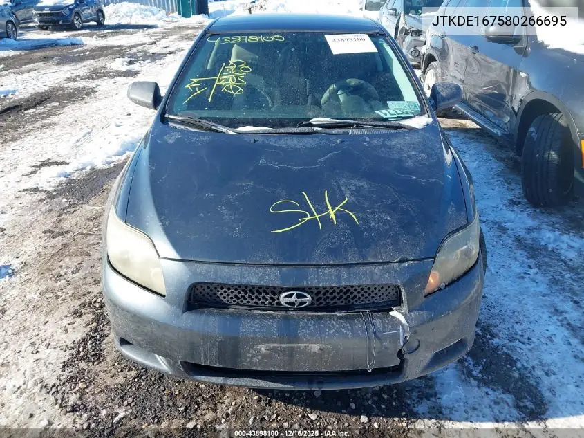 JTKDE167580266695 2008 Scion Tc