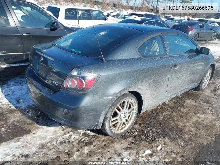 JTKDE167580266695 2008 Scion Tc