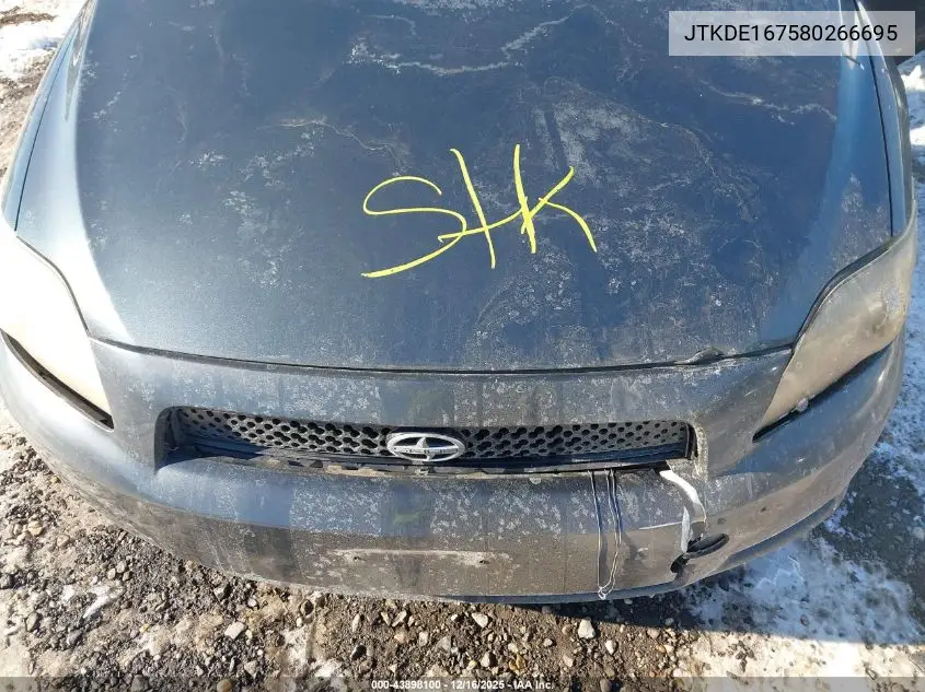 JTKDE167580266695 2008 Scion Tc