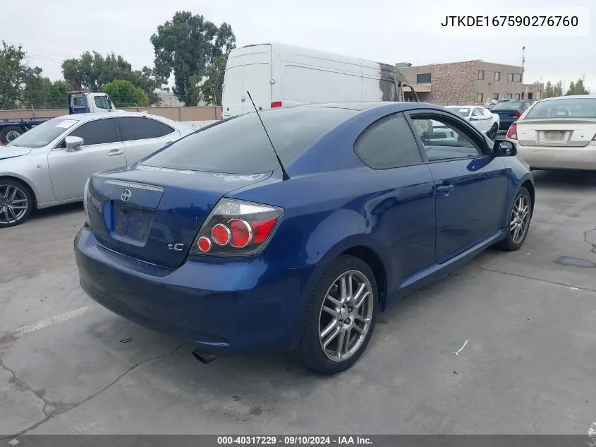 JTKDE167590276760 2009 Scion Tc