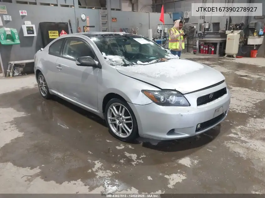 JTKDE167390278927 2009 Scion Tc