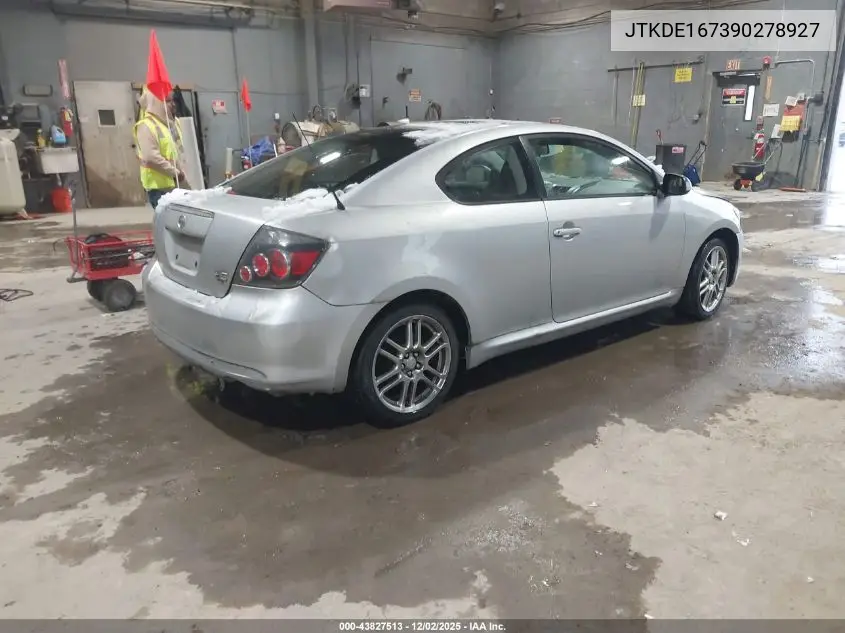 JTKDE167390278927 2009 Scion Tc