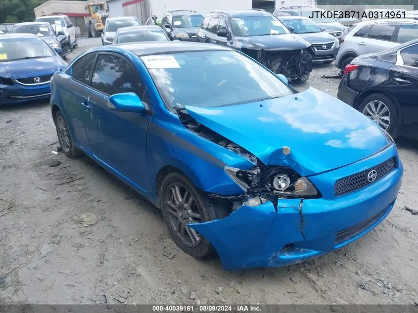 JTKDE3B71A0314961 2010 Scion Tc Release Series 6.0