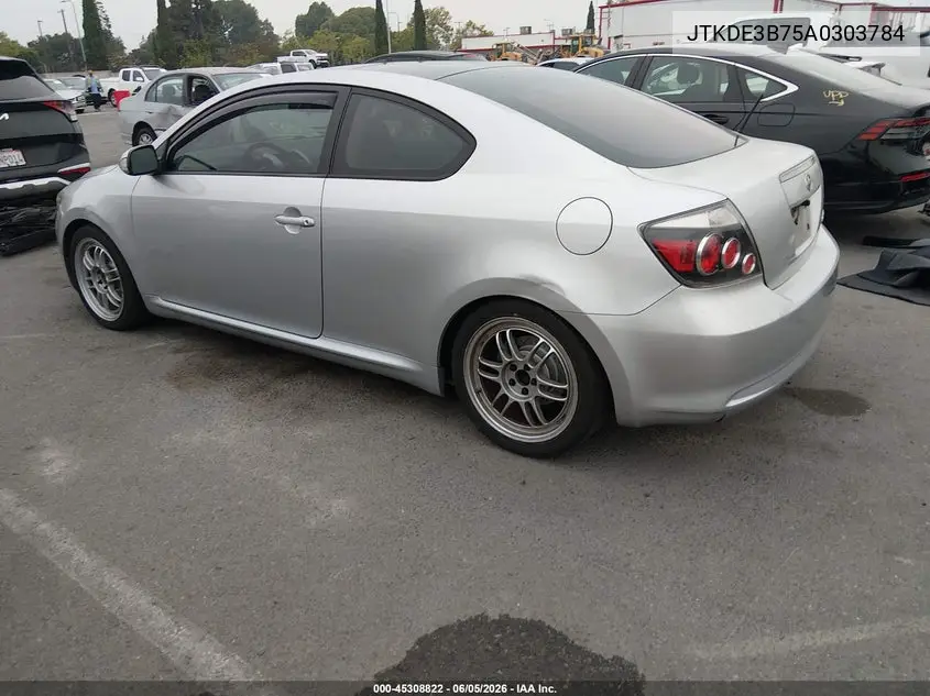 2010 Scion Tc VIN: JTKDE3B75A0303784 Lot: 45308822