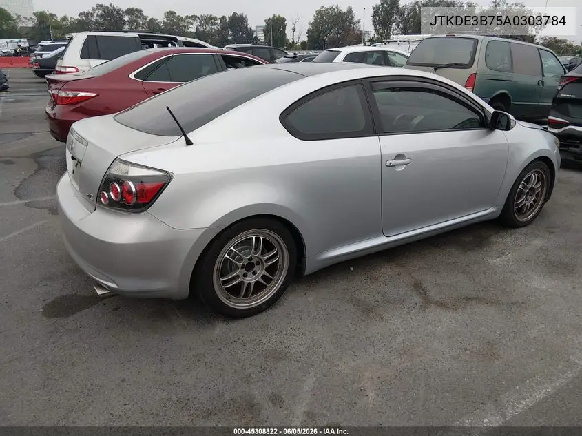 2010 Scion Tc VIN: JTKDE3B75A0303784 Lot: 45308822