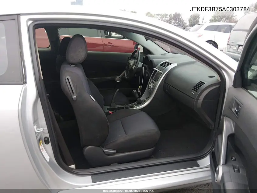 2010 Scion Tc VIN: JTKDE3B75A0303784 Lot: 45308822