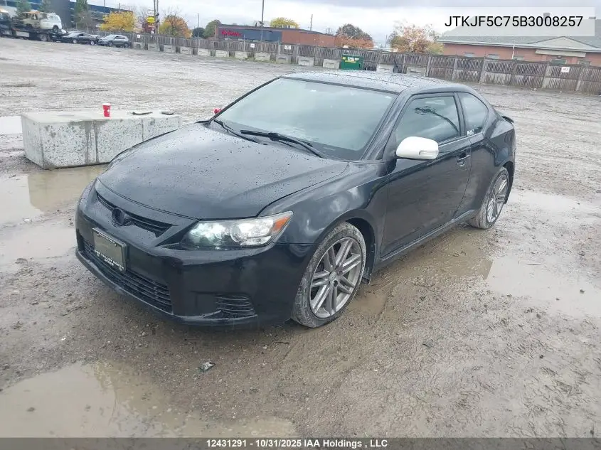 JTKJF5C75B3008257 2011 Scion Tc