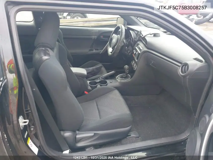 JTKJF5C75B3008257 2011 Scion Tc
