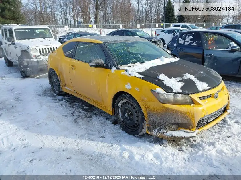 JTKJF5C75C3024184 2012 Scion Tc