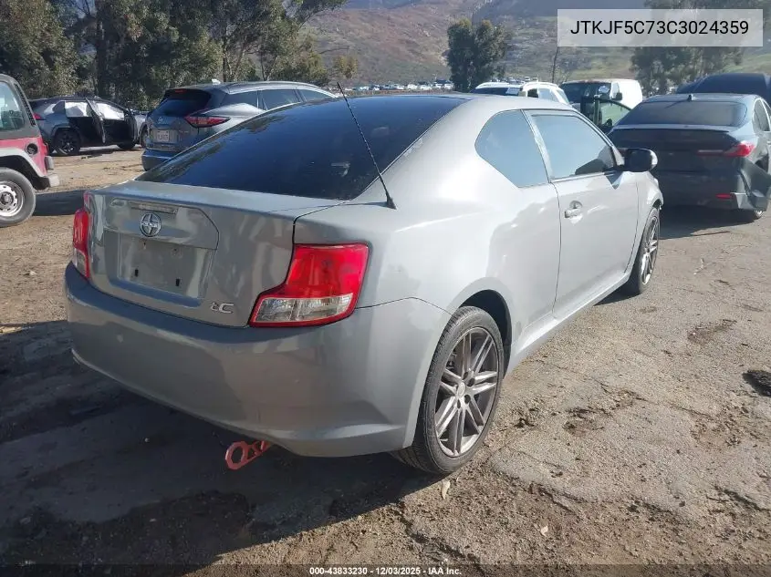 JTKJF5C73C3024359 2012 Scion Tc