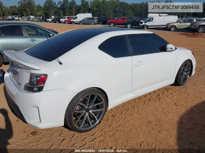 JTKJF5C7XF3089455 2015 Scion Tc