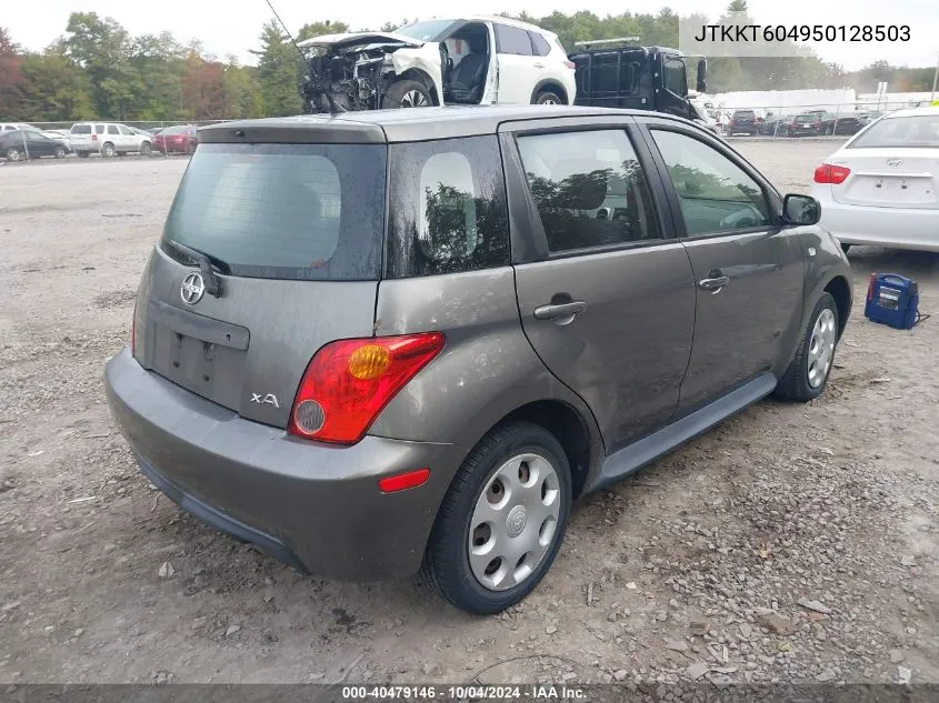 JTKKT604950128503 2005 Scion Xa