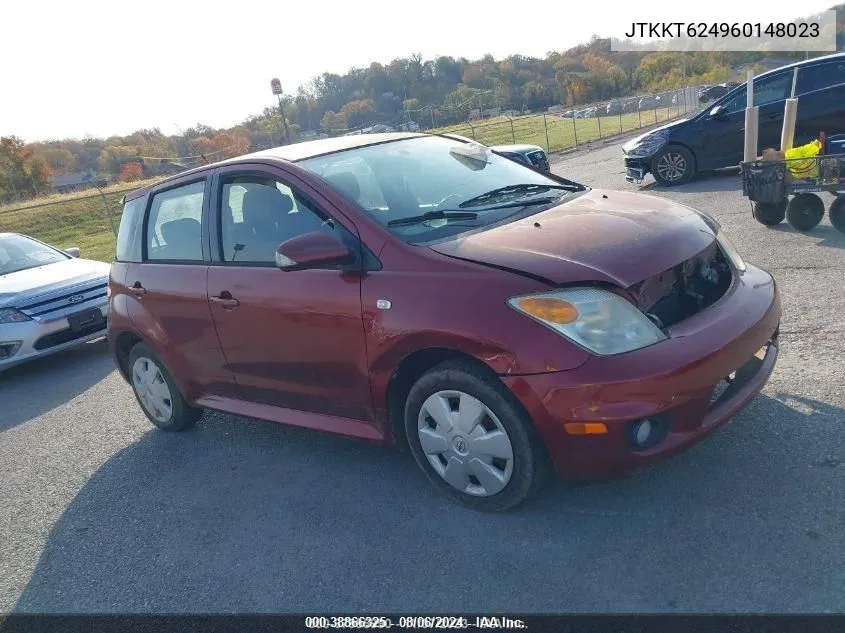 2006 Scion Xa VIN: JTKKT624960148023 Lot: 38866325