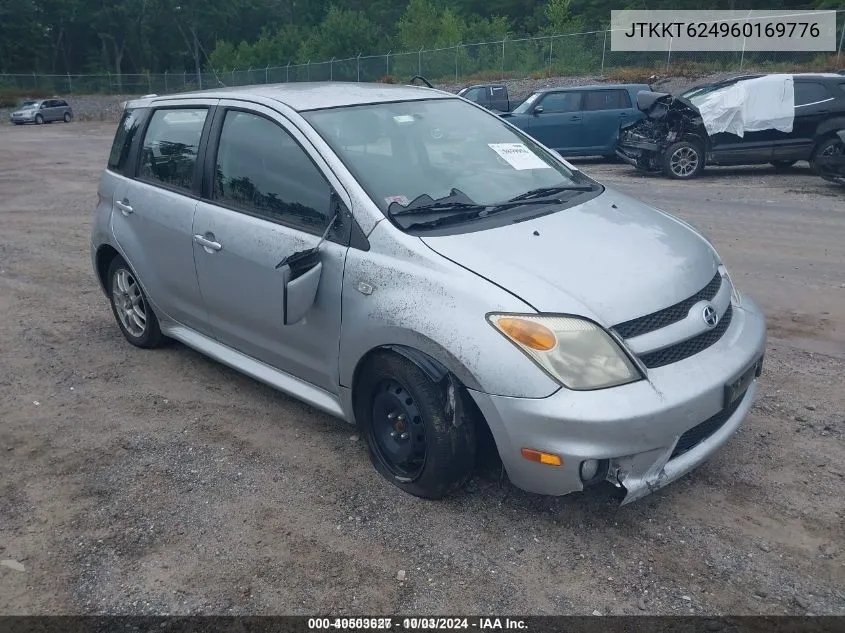 2006 Scion Xa VIN: JTKKT624960169776 Lot: 40503627