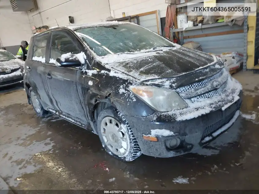 JTKKT604365005591 2006 Scion Xa