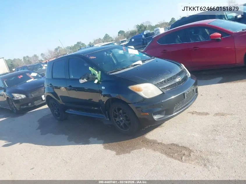 JTKKT624660151879 2006 Scion Xa