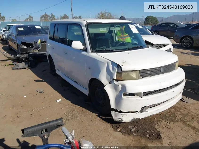 JTLKT324540169023 2004 Scion Xb