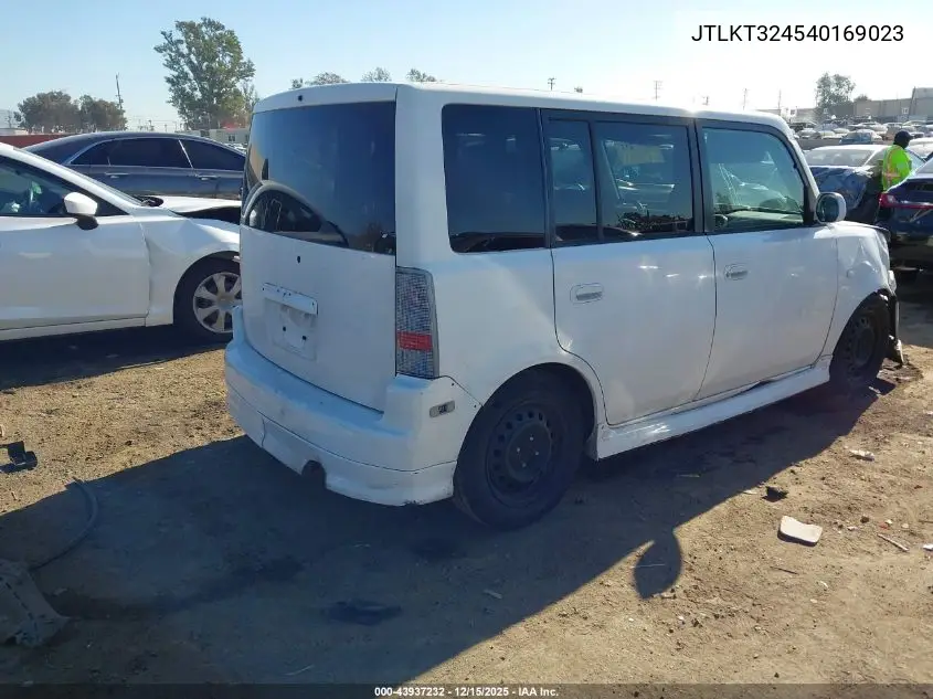 JTLKT324540169023 2004 Scion Xb