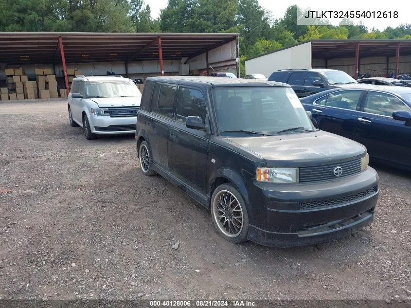 JTLKT324554012618 2005 Scion Xb