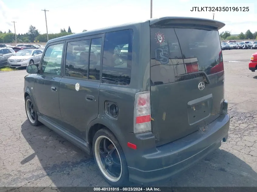 JTLKT324350196125 2005 Scion Xb