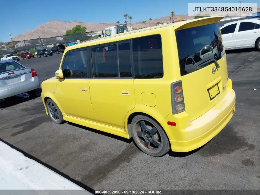 JTLKT334854016628 2005 Scion Xb