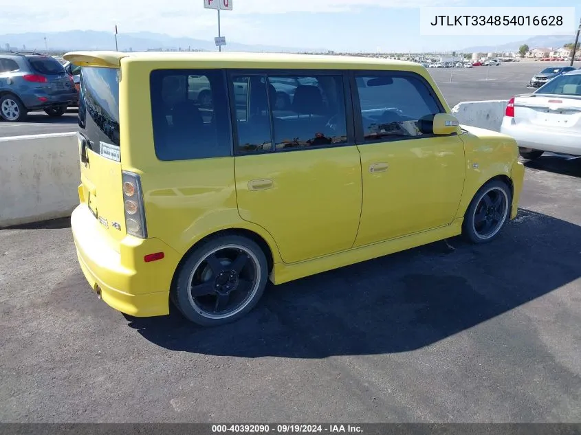 JTLKT334854016628 2005 Scion Xb