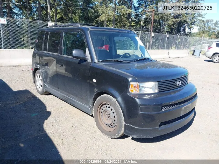 JTLKT324650220725 2005 Scion Xb