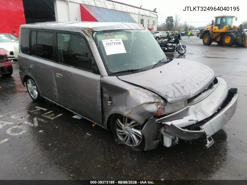 JTLKT324964040195 2006 Scion Xb