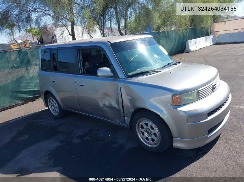 JTLKT324264034156 2006 Scion Xb