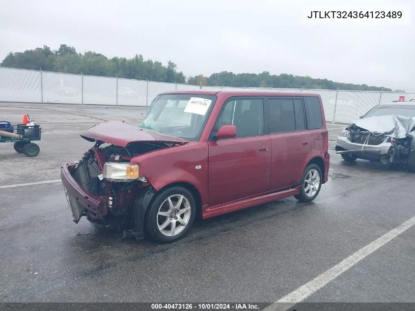 JTLKT324364123489 2006 Scion Xb