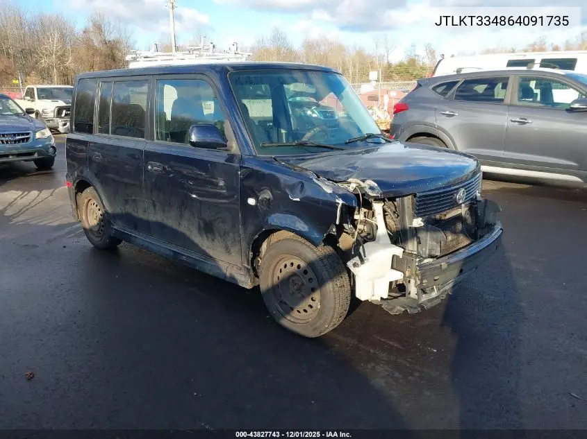JTLKT334864091735 2006 Scion Xb