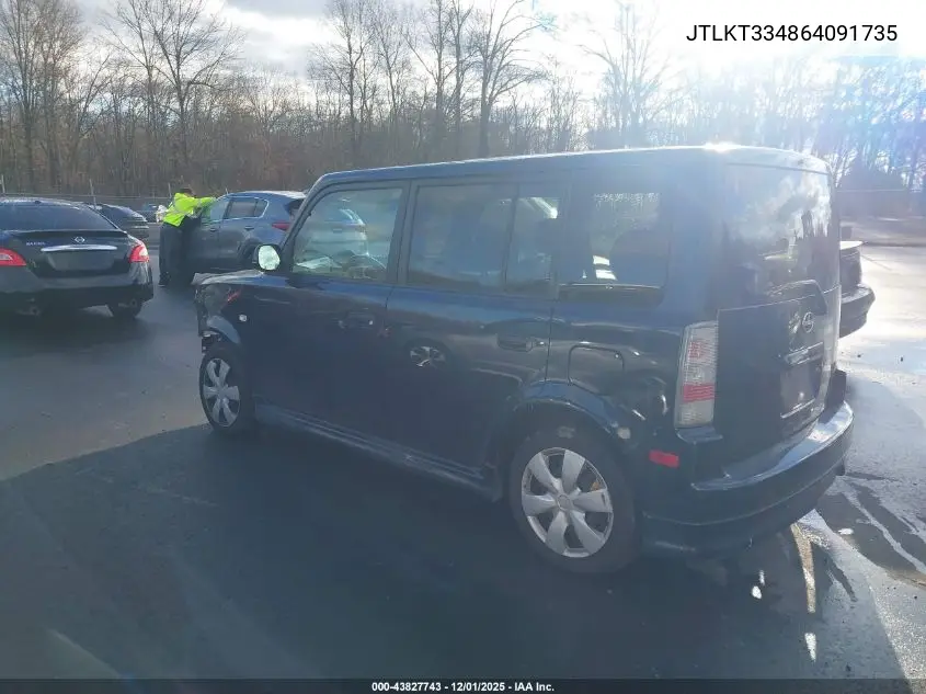 JTLKT334864091735 2006 Scion Xb