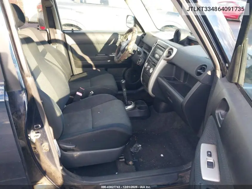 JTLKT334864091735 2006 Scion Xb